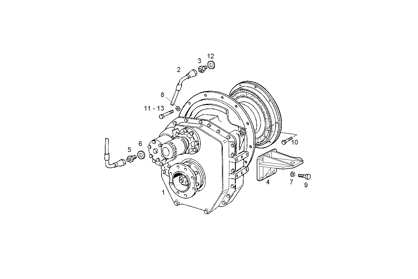 Iveco/FPT MARINE GEAR ZF 325-1A