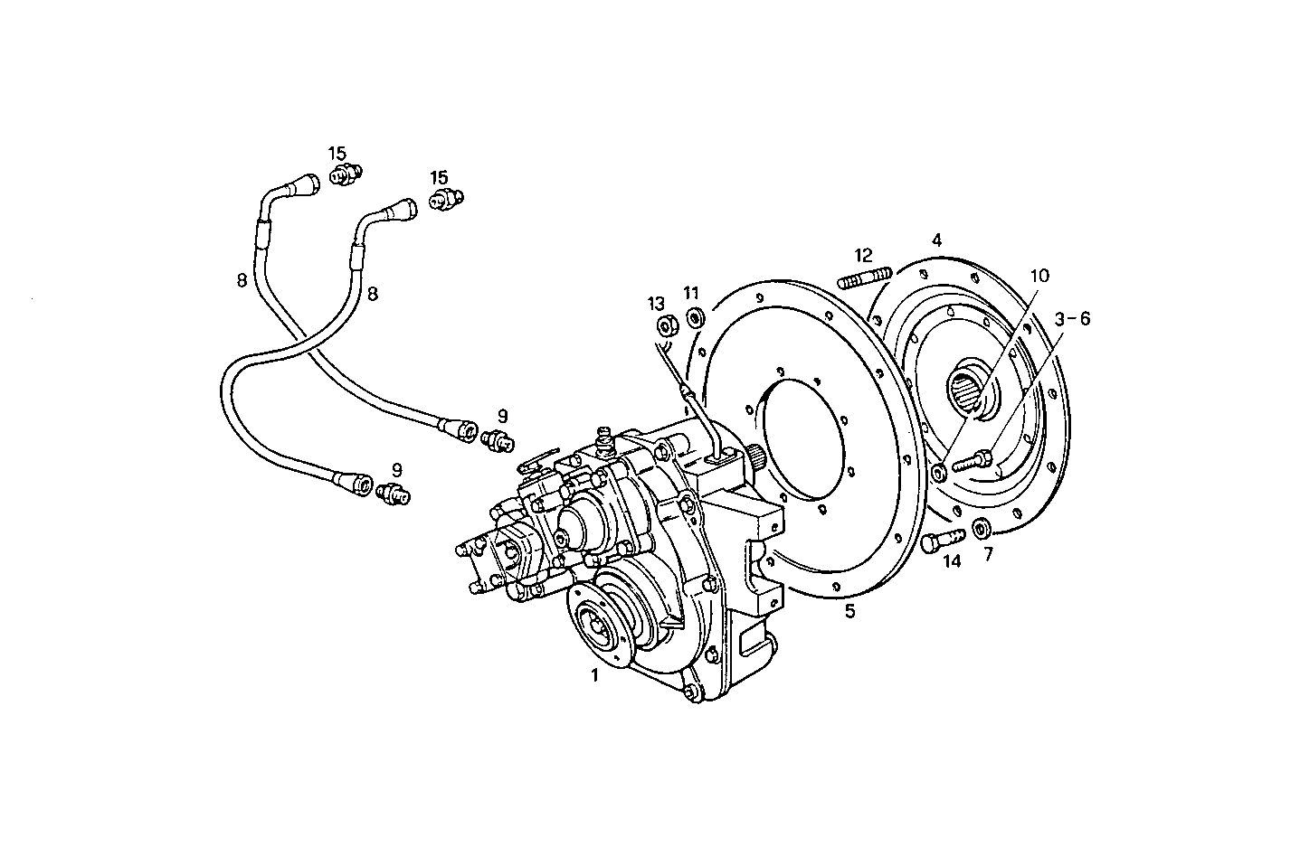 Iveco/FPT MARINE GEAR TWIN DISC MG 502-1 (ang. 10º)