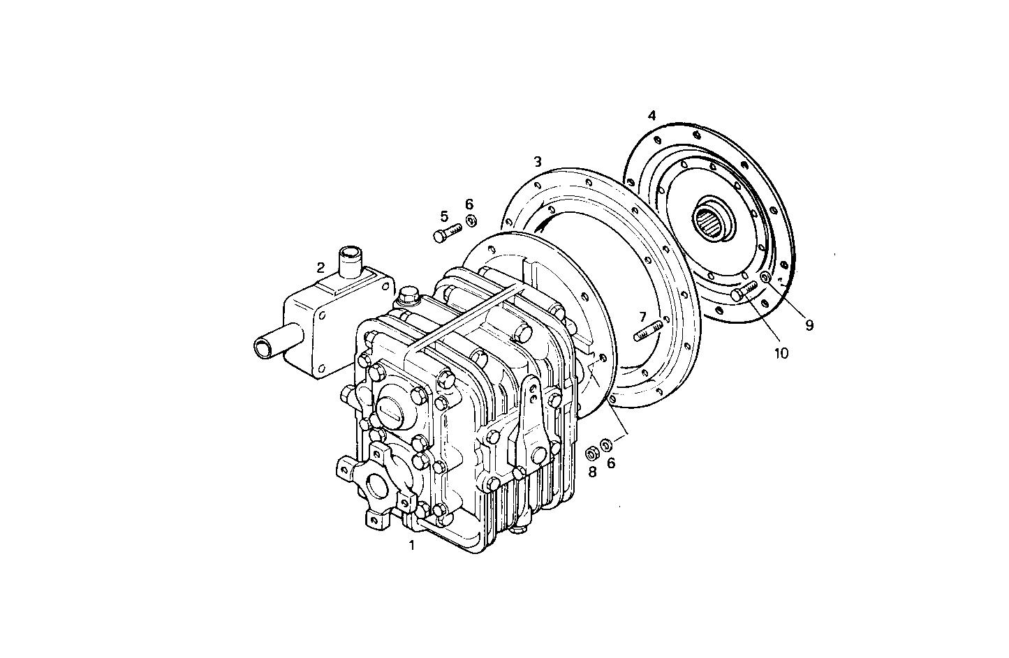 Iveco/FPT MARINE GEAR HURTH HBW 250