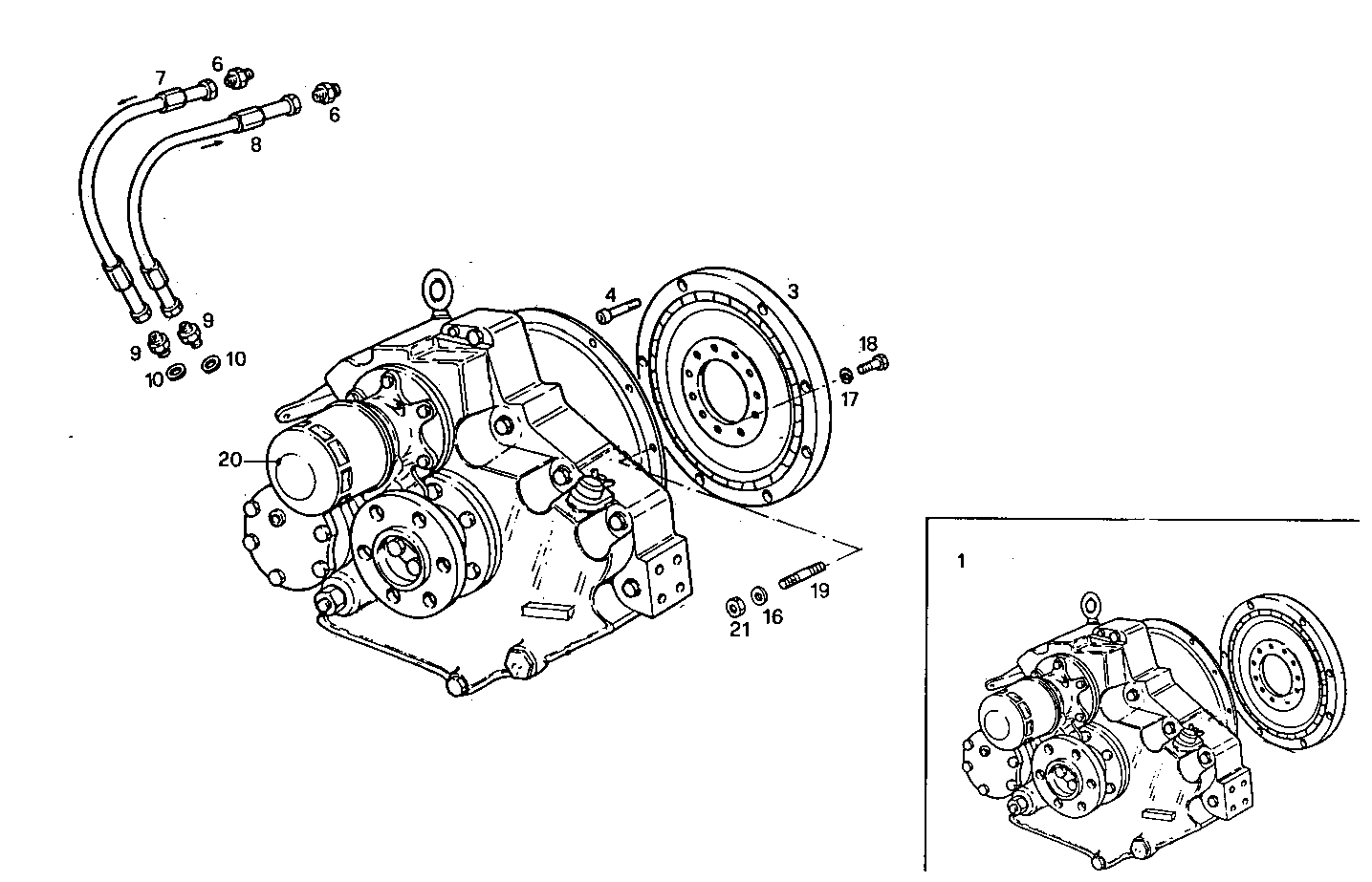 Iveco/FPT MARINE GEAR ZF-MPM IRM 301-A2 (ang. 10º)