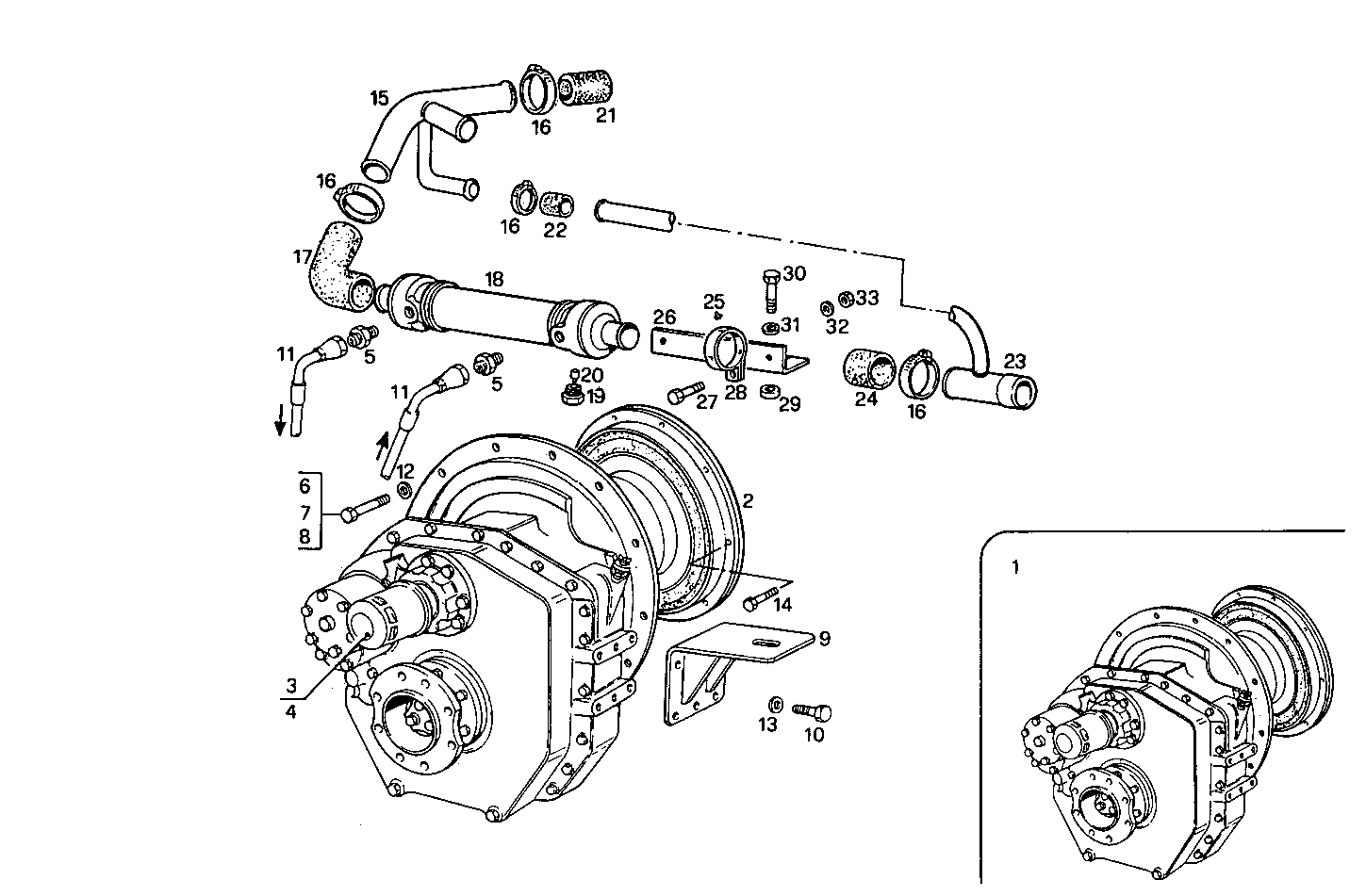 Iveco/FPT MARINE GEAR ZF-MPM IRM 320-A1 (ang. 7º)