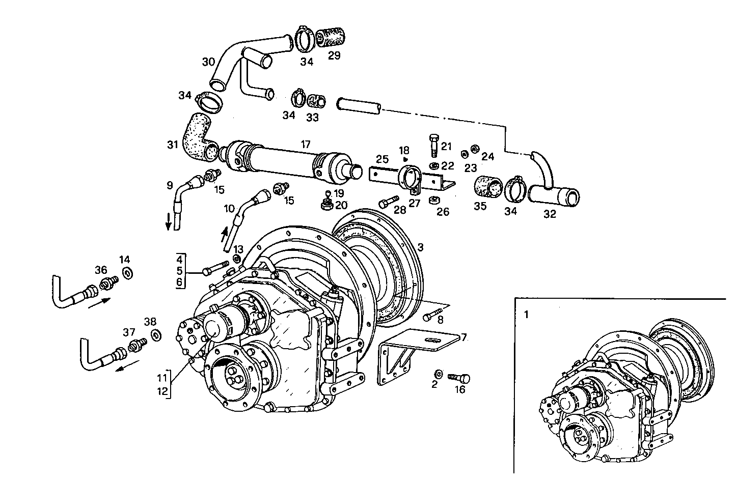 Iveco/FPT MARINE GEAR ZF-MPM IRM 320 PL-1