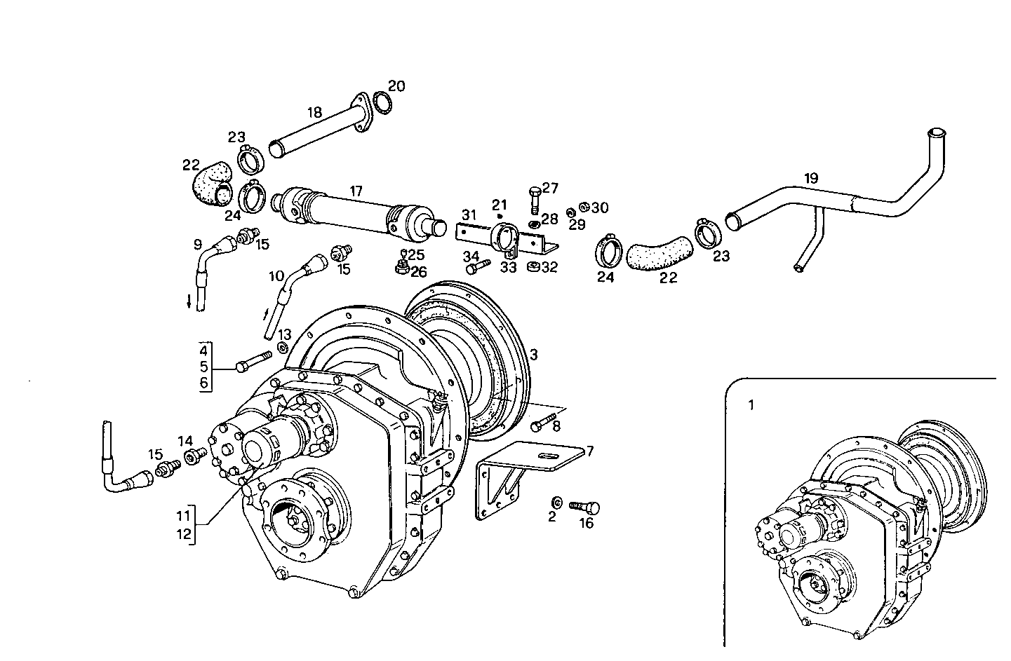 Iveco/FPT MARINE GEAR ZF-MPM IRM 320-1