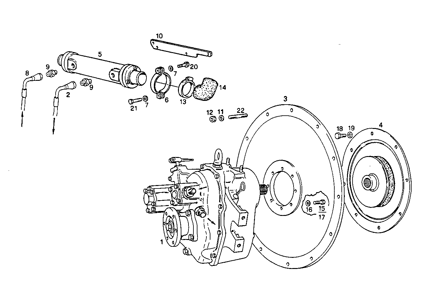 Iveco/FPT MARINE GEAR TECHNODRIVE TM 545 A