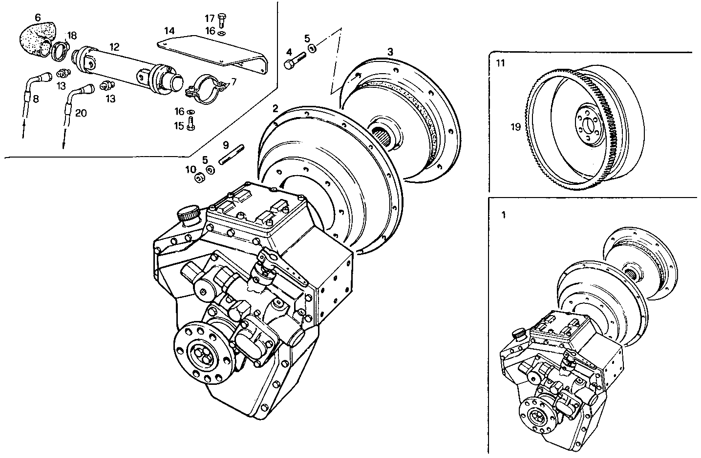 Iveco/FPT MARINE GEAR TECHNODRIVE TM 200 B