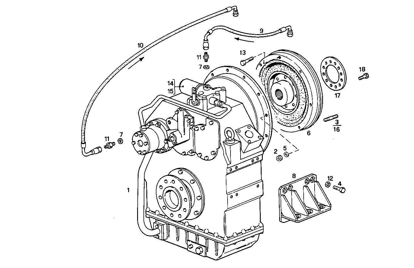 Iveco/FPT MARINE GEAR ZF-MPM IRM 350