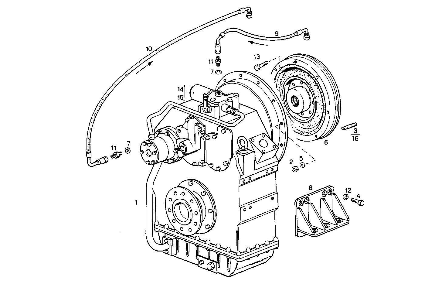 Iveco/FPT MARINE GEAR ZF-MPM IRM 350