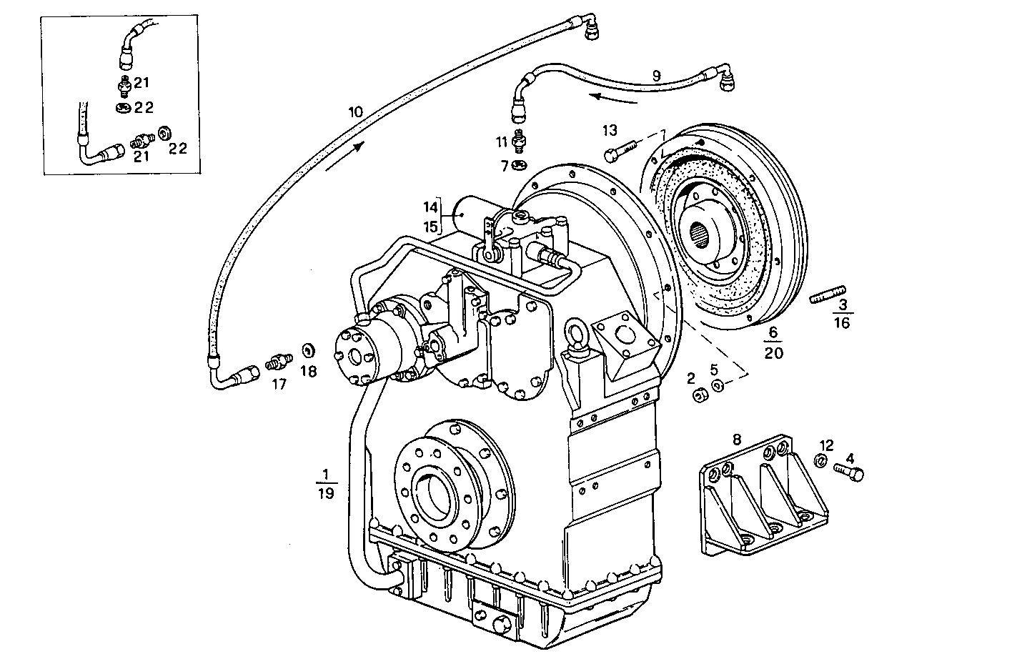 Iveco/FPT MARINE GEAR ZF-MPM IRM 350