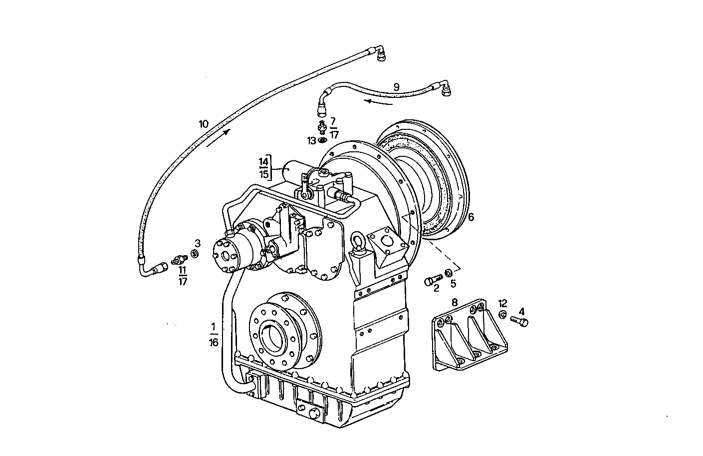 Iveco/FPT MARINE GEAR ZF-MPM IRM 350