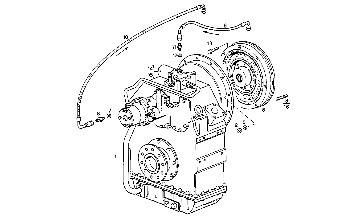 Iveco/FPT MARINE GEAR ZF-MPM IRM 350