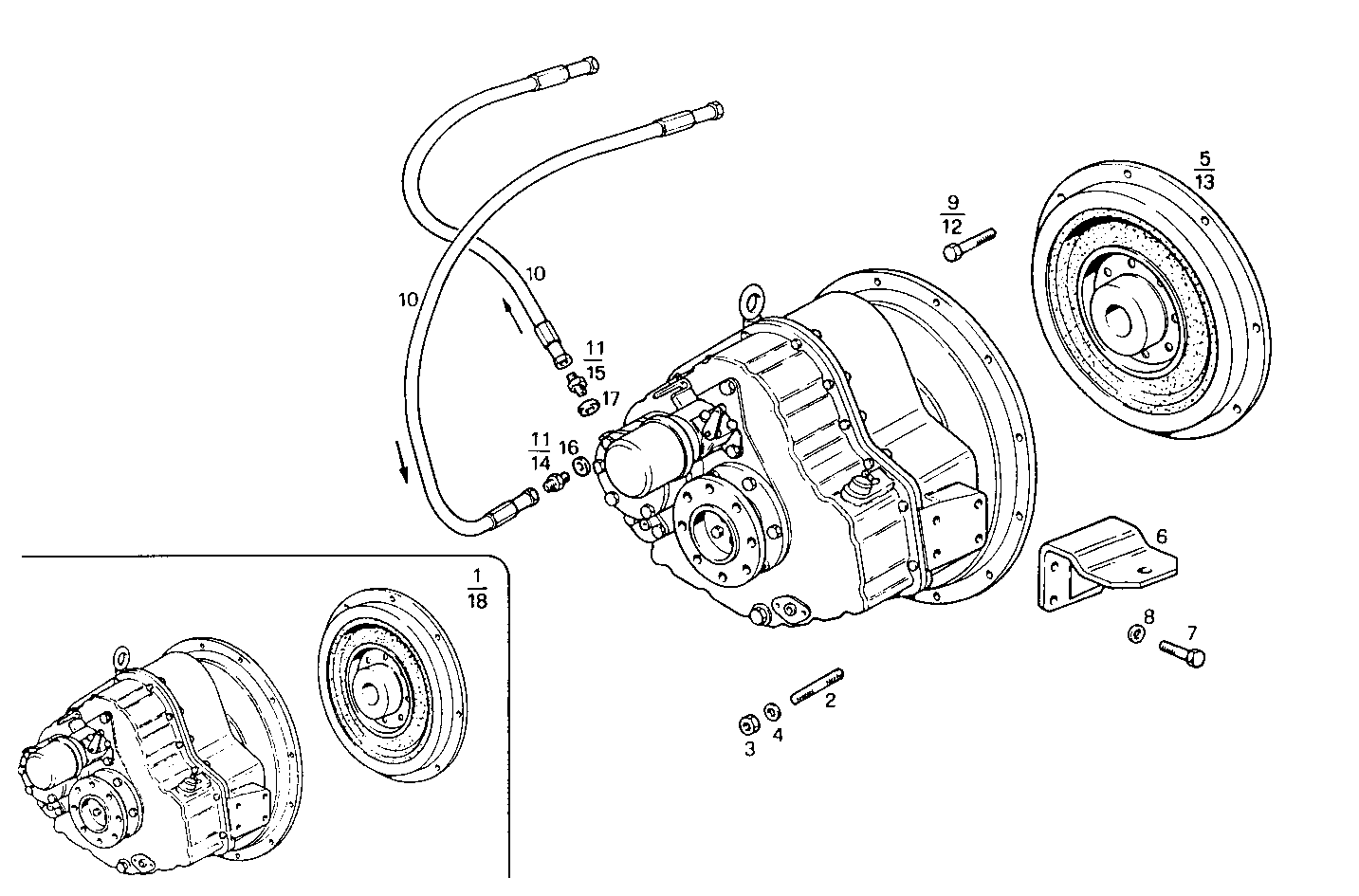 Iveco/FPT MARINE GEAR ZF-MPM IRM 310 A