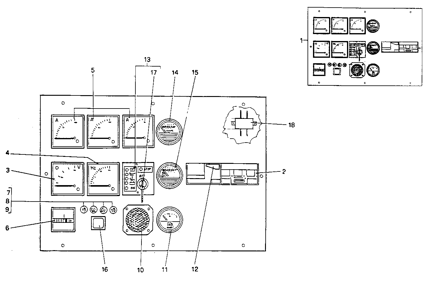 Iveco/FPT MANUAL CONTROL BOARD