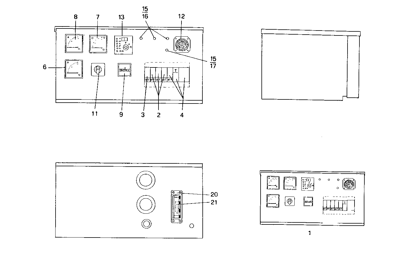 Iveco/FPT MANUAL CONTROL BOARD