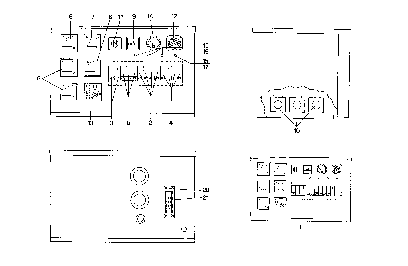 Iveco/FPT MANUAL CONTROL BOARD