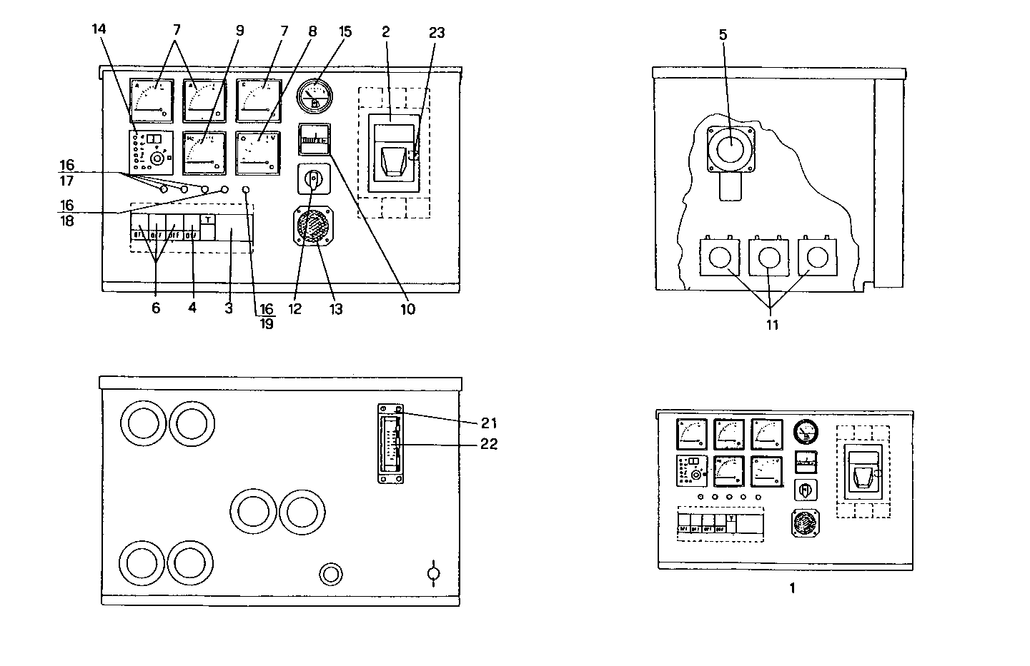 Iveco/FPT MANUAL CONTROL BOARD