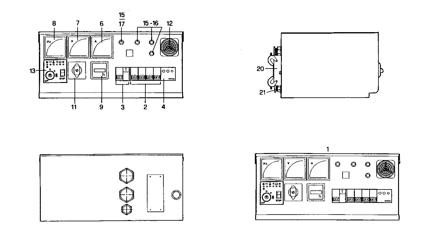 Iveco/FPT MANUAL CONTROL BOARD