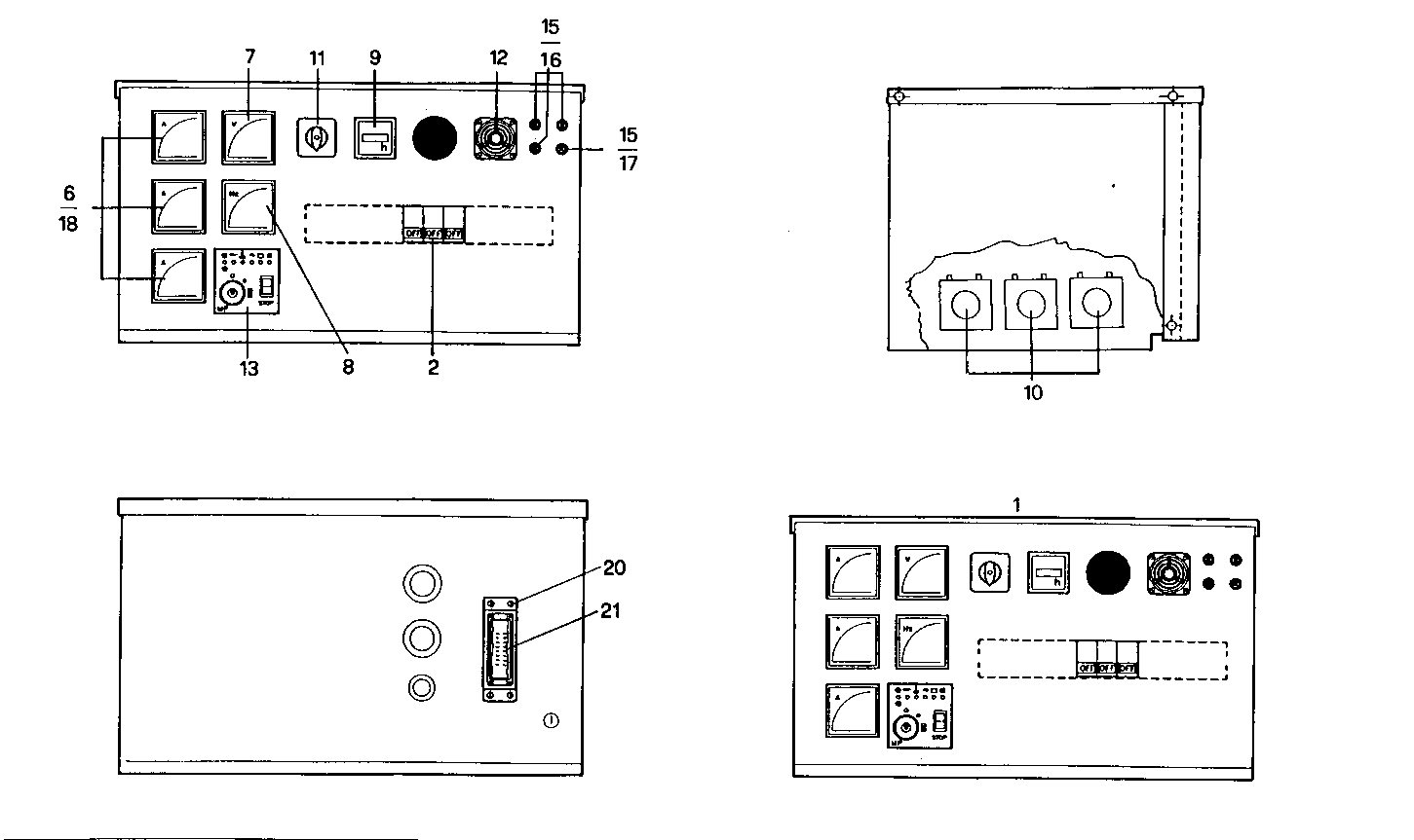 Iveco/FPT MANUAL CONTROL BOARD