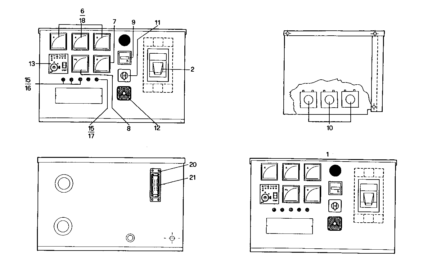 Iveco/FPT MANUAL CONTROL BOARD