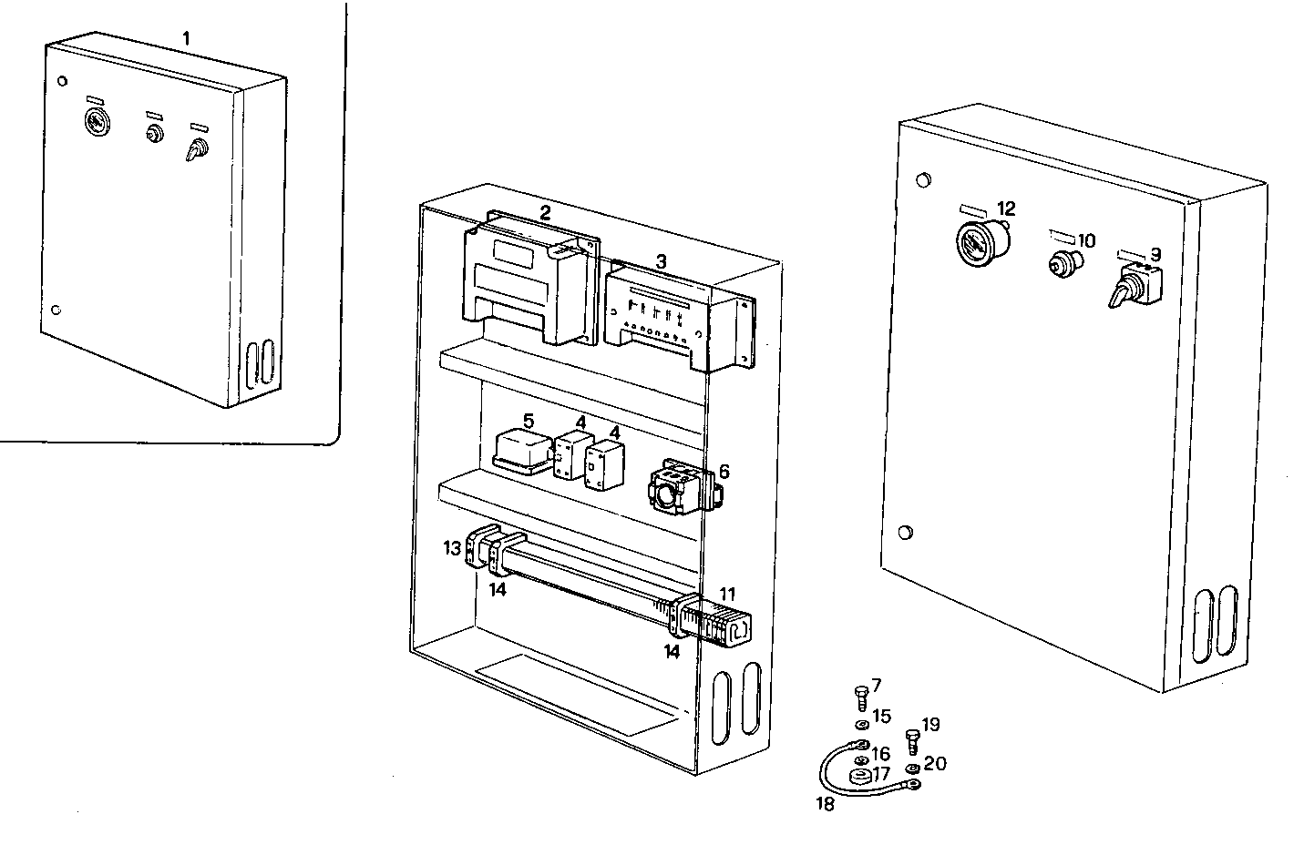 Iveco/FPT MANUAL CONTROL BOARD