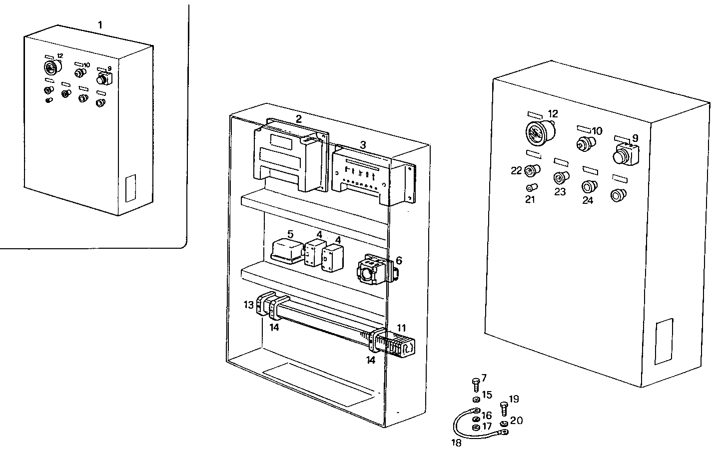 Iveco/FPT MANUAL CONTROL BOARD