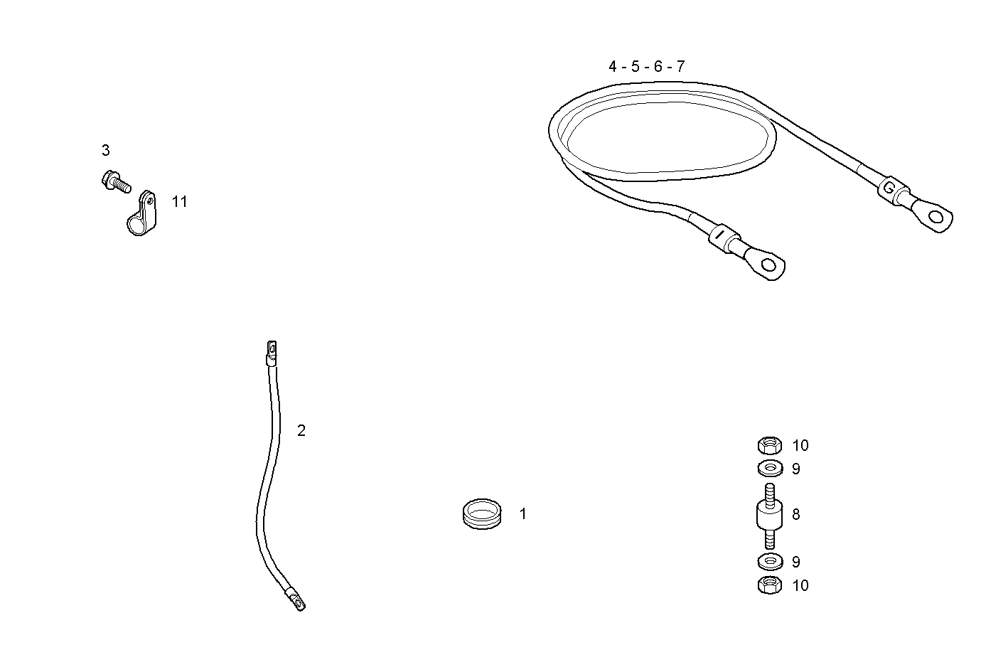 Iveco/FPT POWER CABLES