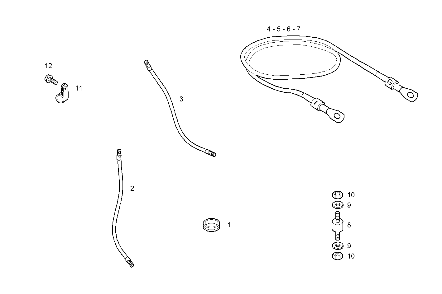 Iveco/FPT POWER CABLES