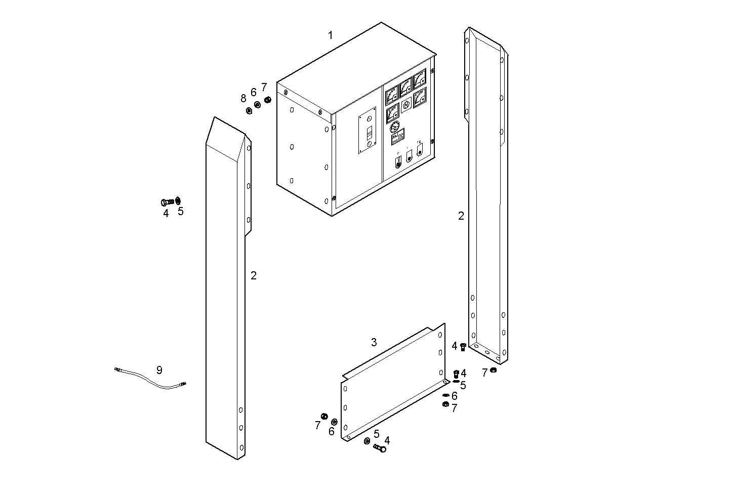 Iveco/FPT MANUAL CONTROL BOARD