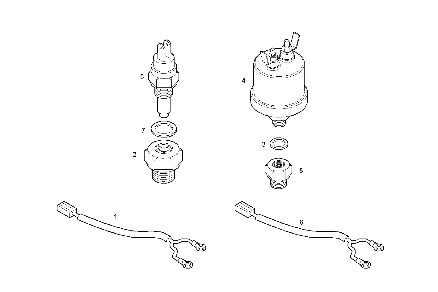 Iveco/FPT SENDER UNITS ALARMS INSTRUMENT