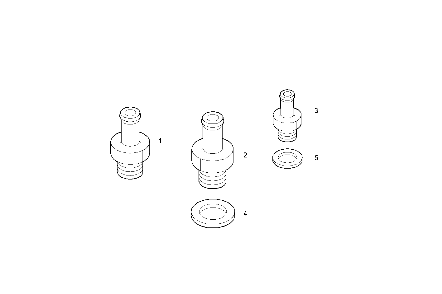 Iveco/FPT PREARRANGEMENT FOR CALORIFIER