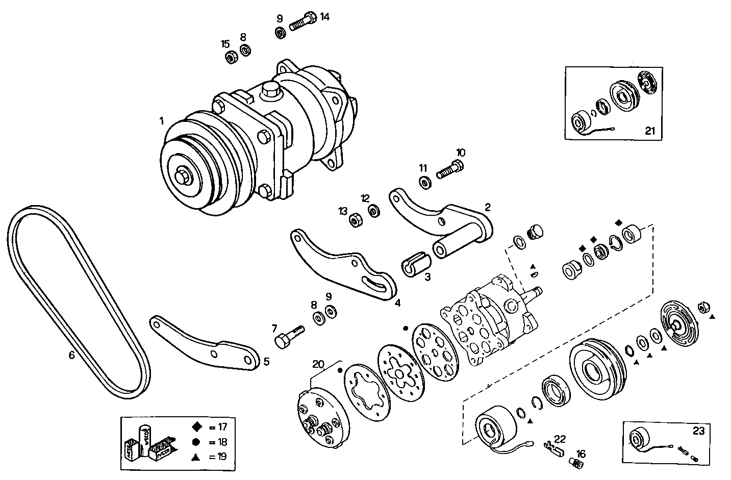 Iveco/FPT CONDITIONING COMPRESSOR