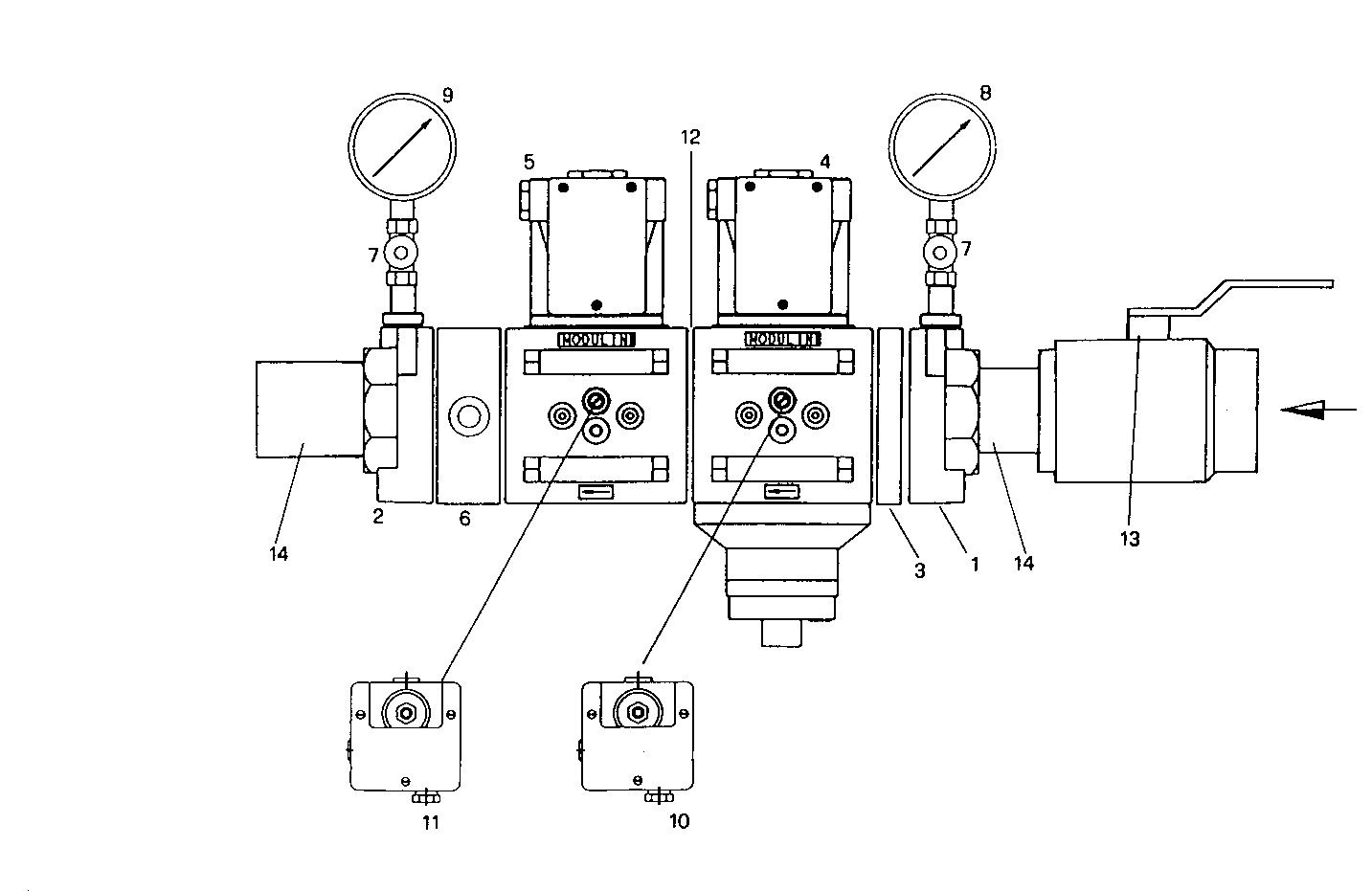 Iveco/FPT GAS CONTROL TRAIN