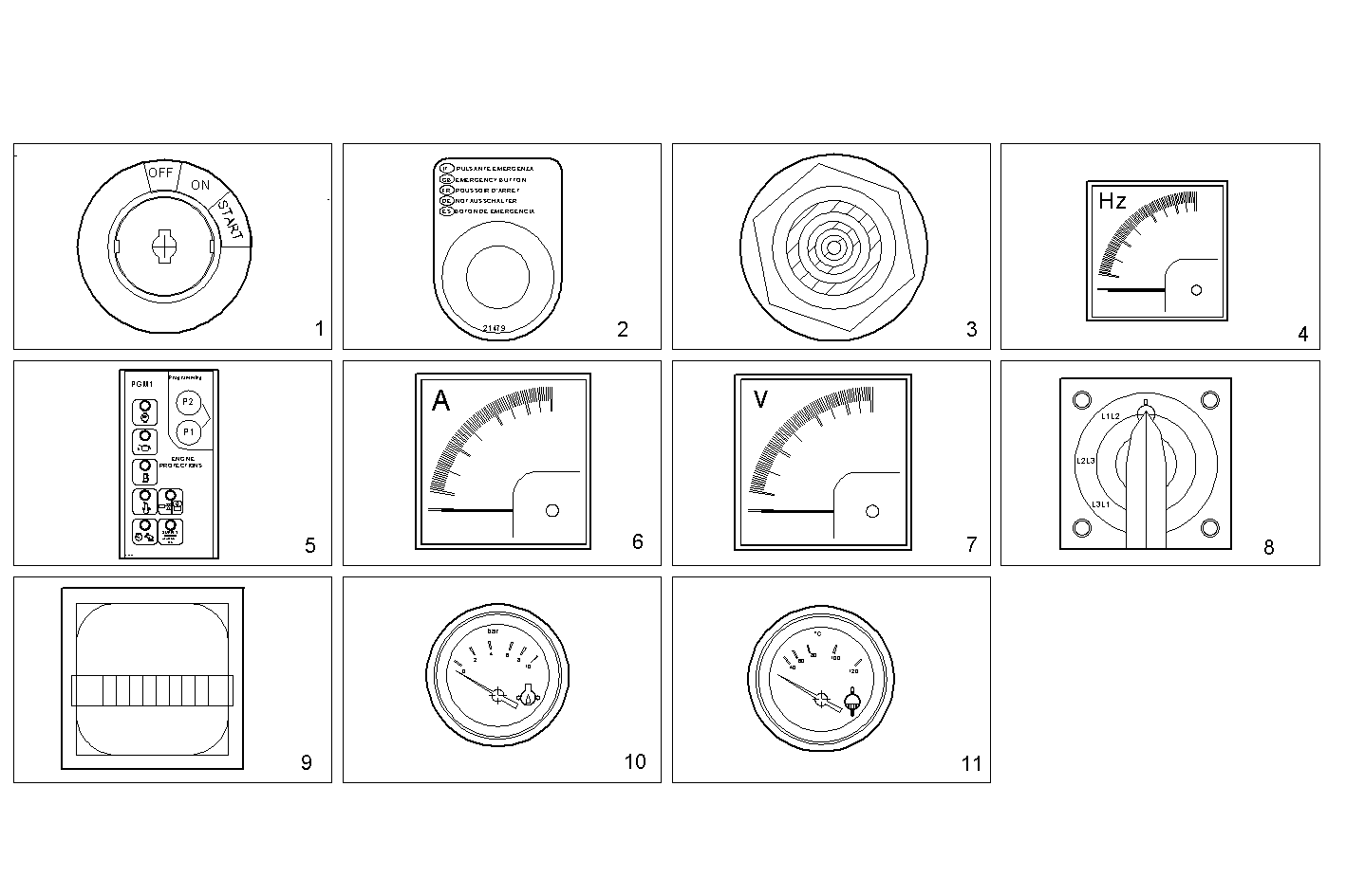 Iveco/FPT MANUAL CONTROL BOARD