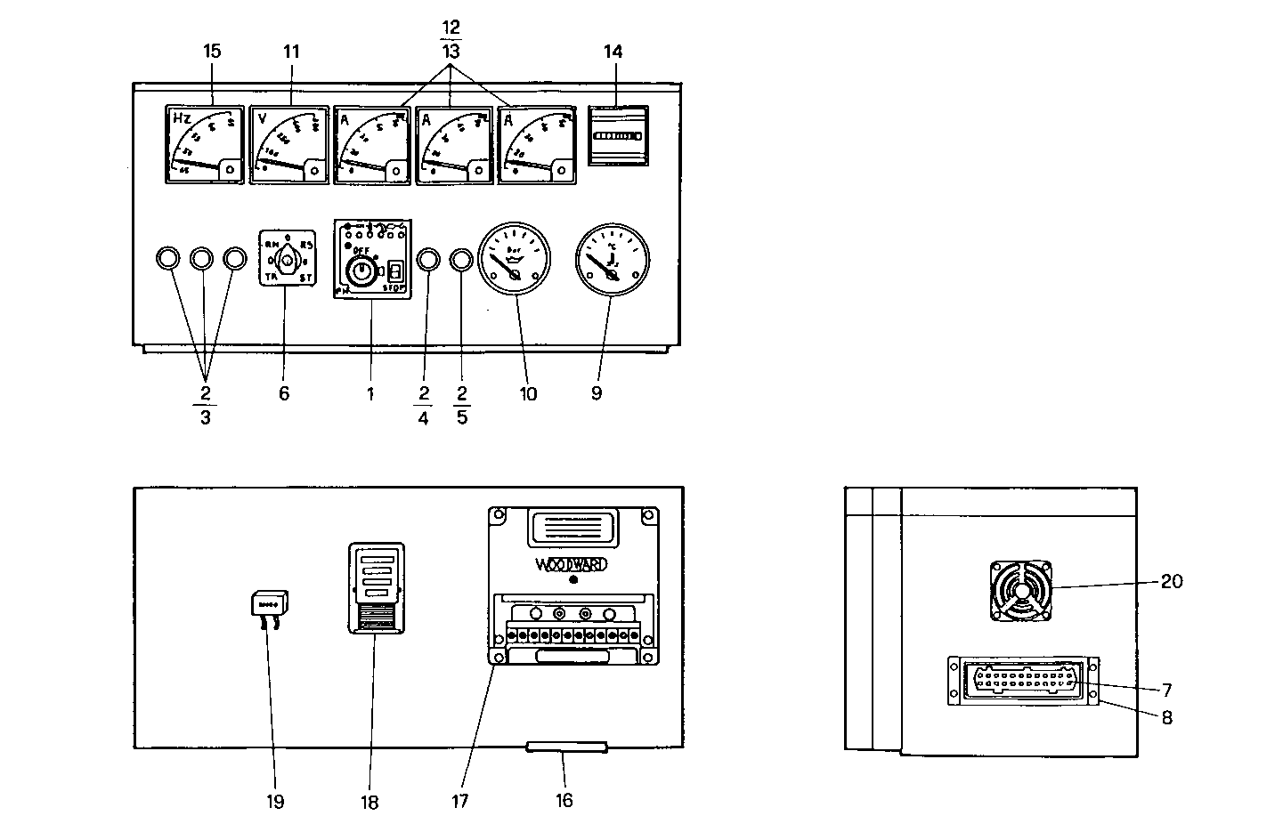 Iveco/FPT MANUAL CONTROL BOARD