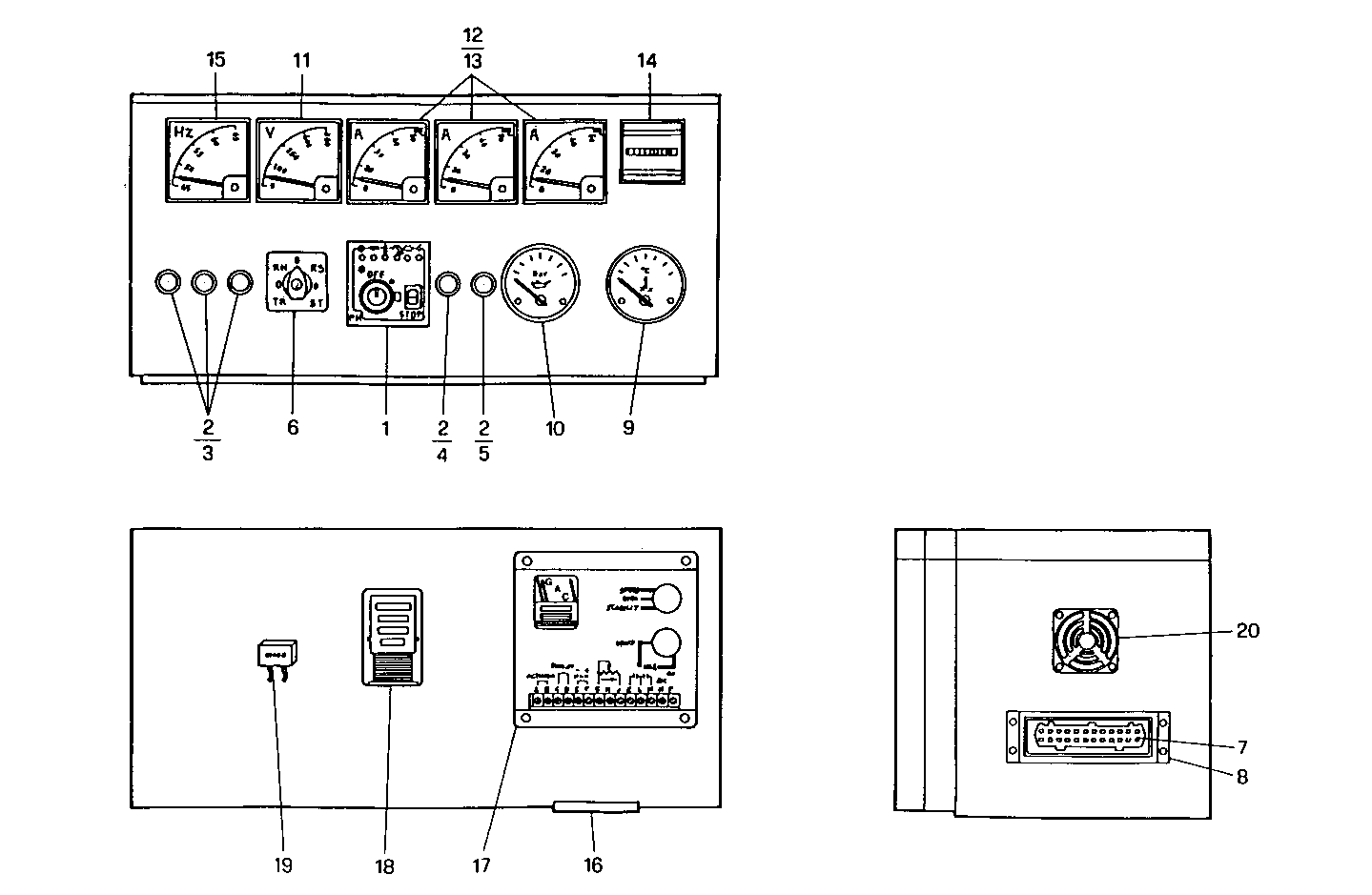 Iveco/FPT MANUAL CONTROL BOARD