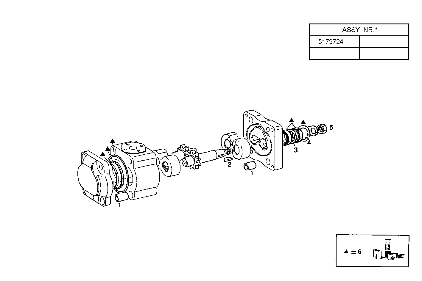 Iveco/FPT HYDRAULIC PUMP