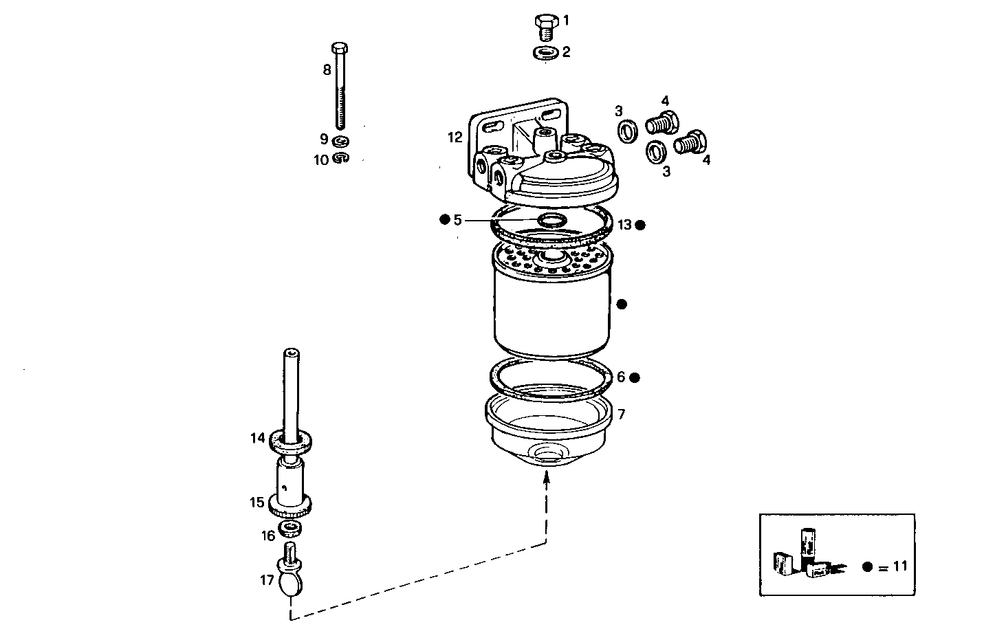 Iveco/FPT FUEL FILTER