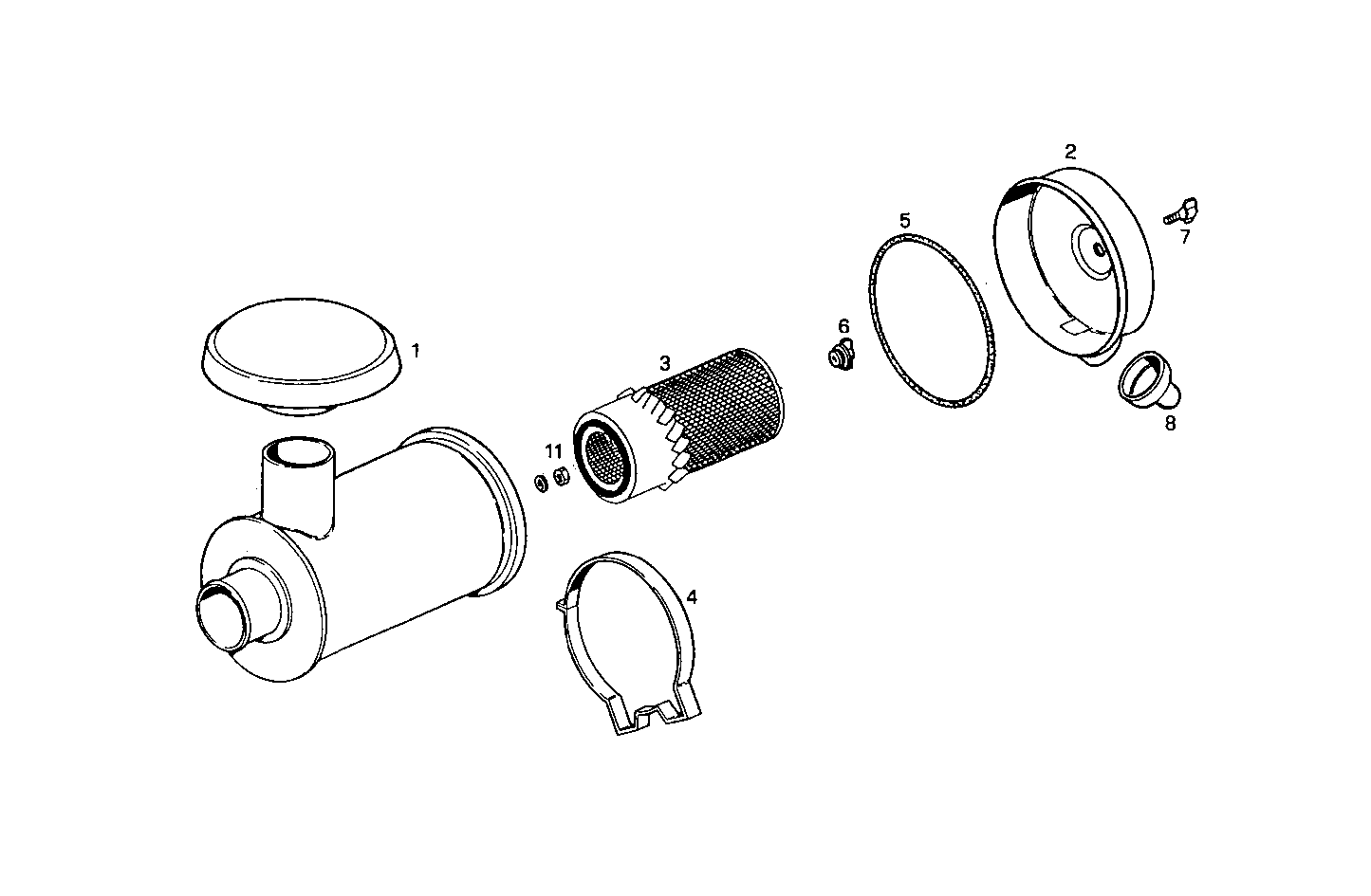 Iveco/FPT DRY AIR CLEANER