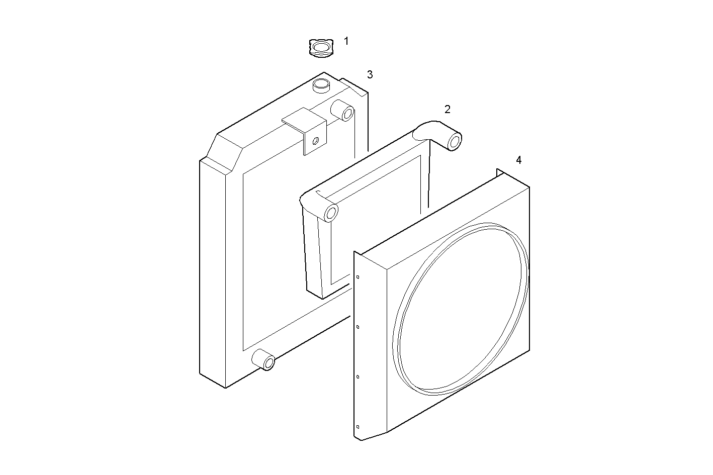 Iveco/FPT OVERSIZE RADIATOR FOR SETTING TILL MAX POWER