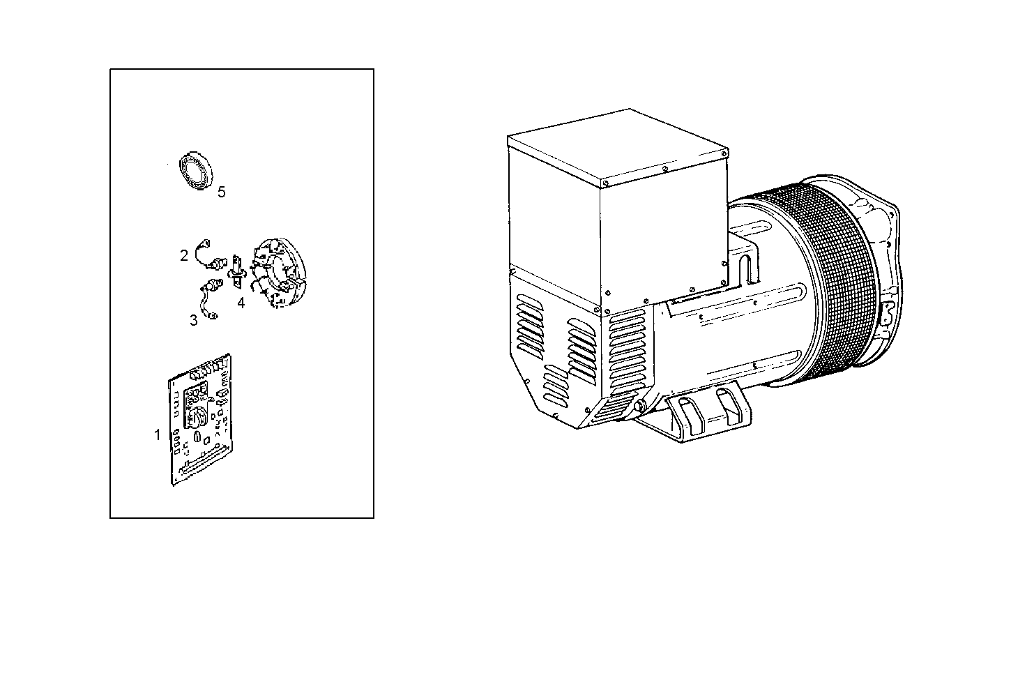 Iveco/FPT ELECTRIC MACHINE (COMPONENTS)