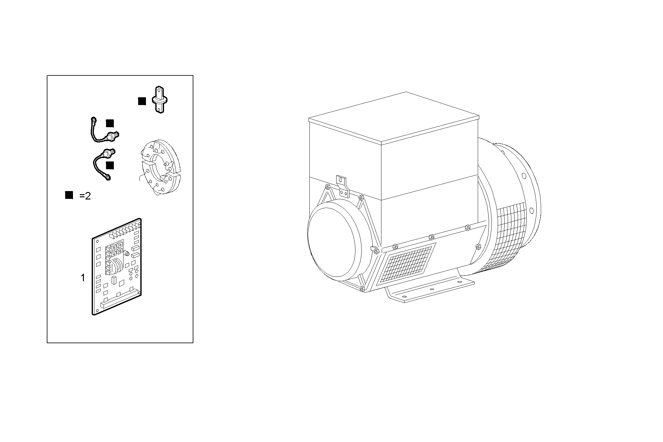 Iveco/FPT ELECTRIC MACHINE (COMPONENTS)