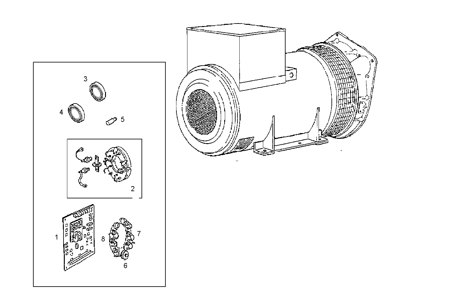 Iveco/FPT ELECTRIC MACHINE (COMPONENTS)