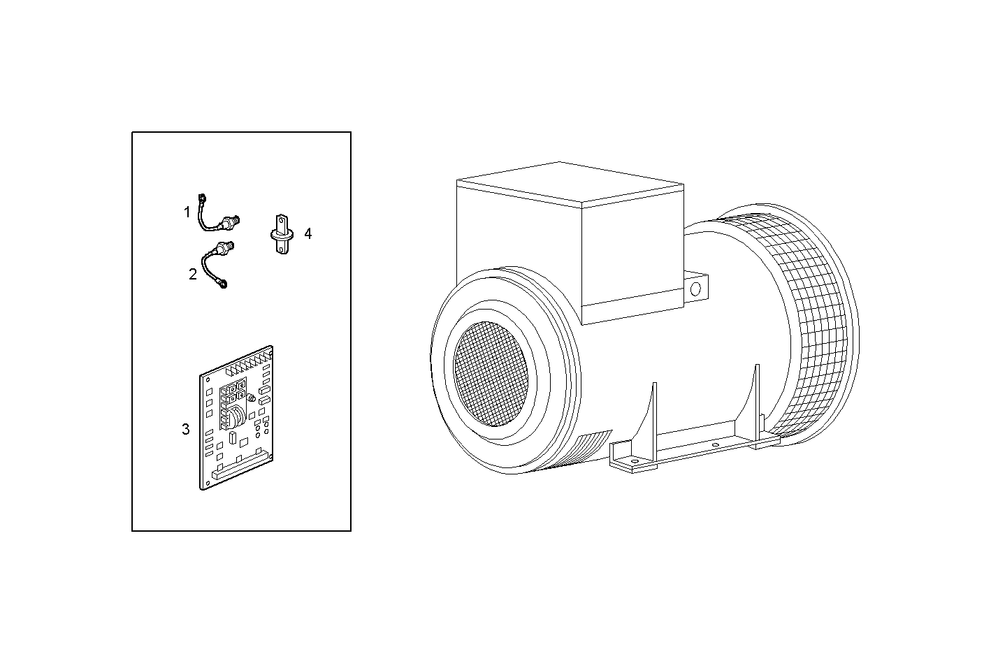 Iveco/FPT ELECTRIC MACHINE (COMPONENTS)