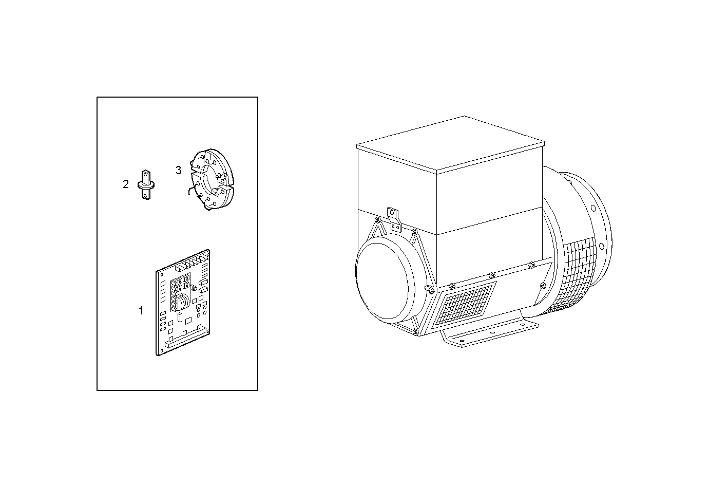 Iveco/FPT ELECTRIC MACHINE (COMPONENTS)