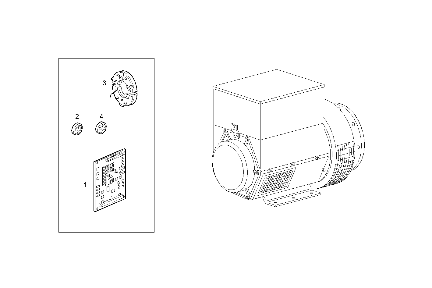 Iveco/FPT ELECTRIC MACHINE (COMPONENTS)