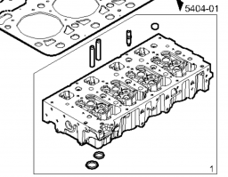 5801823163 Cylinder head 16V