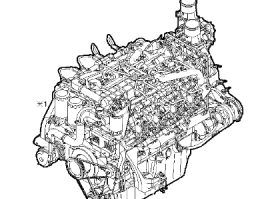 FVAE2884X*B200 Engine, short block