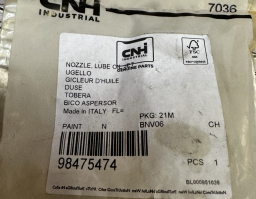 98475474 NOZZLE, LUBE OIL